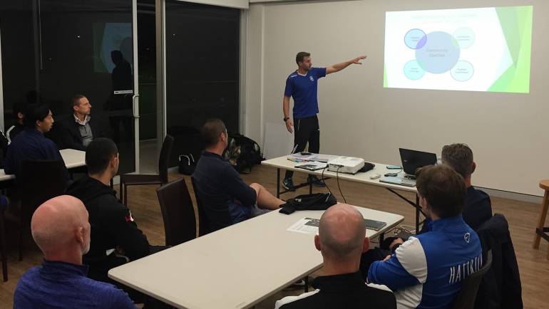 NSFA Delivers Coach Development Workshop