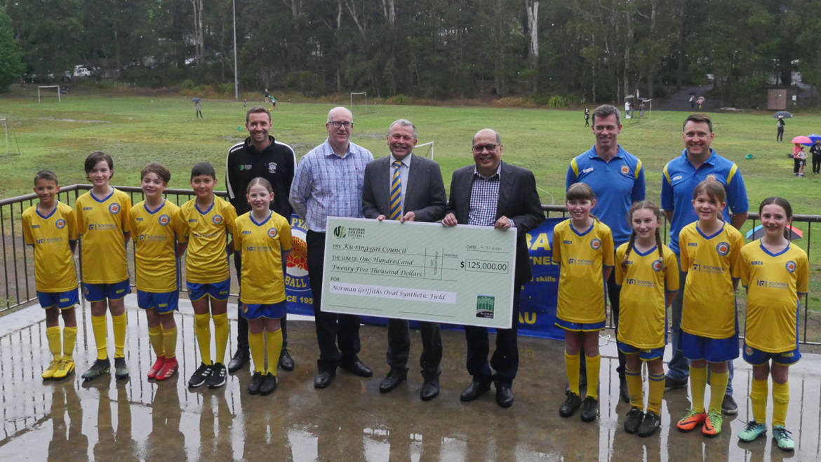 Norman Griffiths Oval upgrade takes next steps