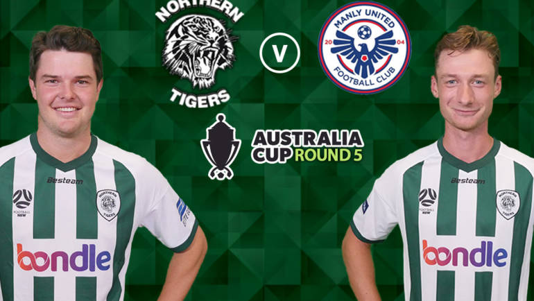 Australia Cup: Tigers vs Manly United