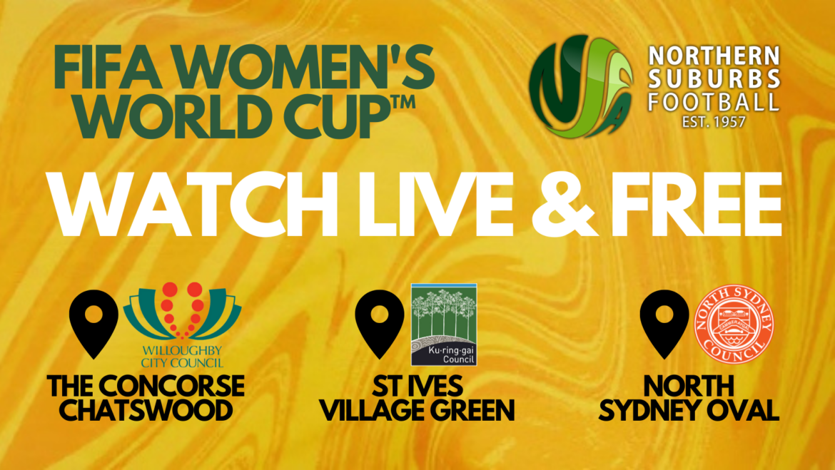 Join us as we celebrate the FIFA Women’s World Cup games!