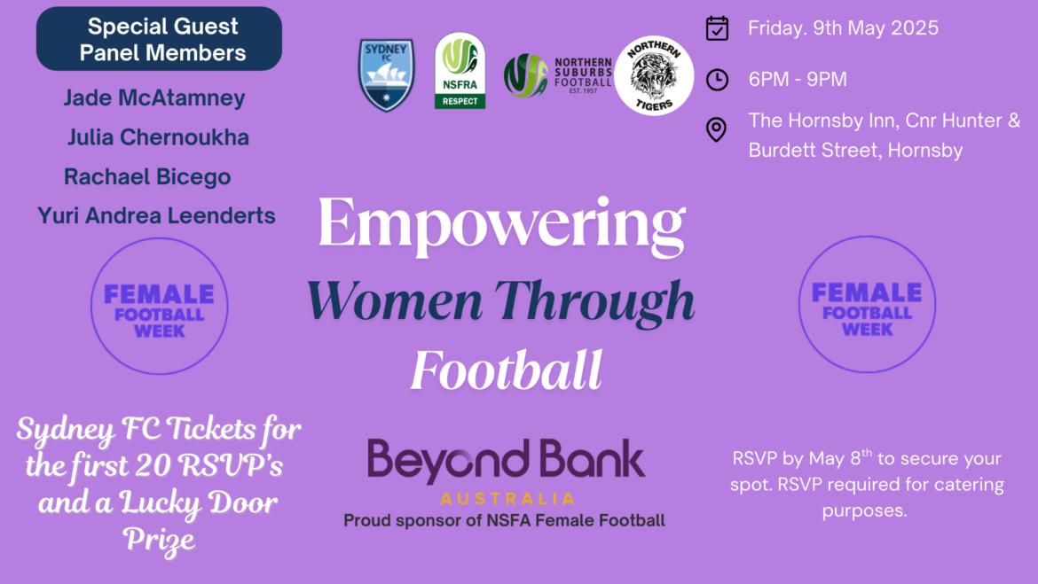 EMPOWERING WOMEN THROUGH FOOTBALL – Celebrating Female Football Week