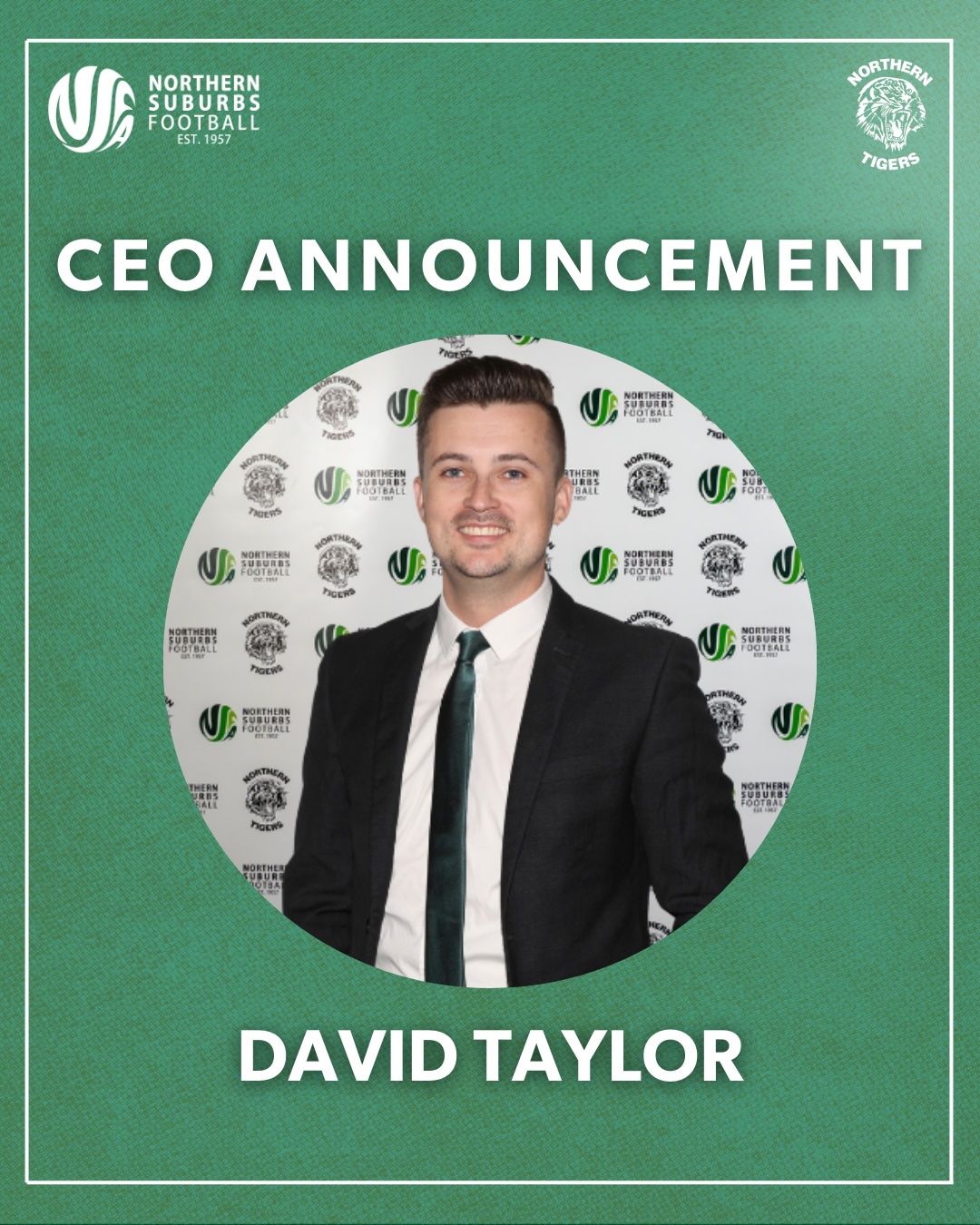 David Taylor Appointed CEO of Northern Suburbs Football Association