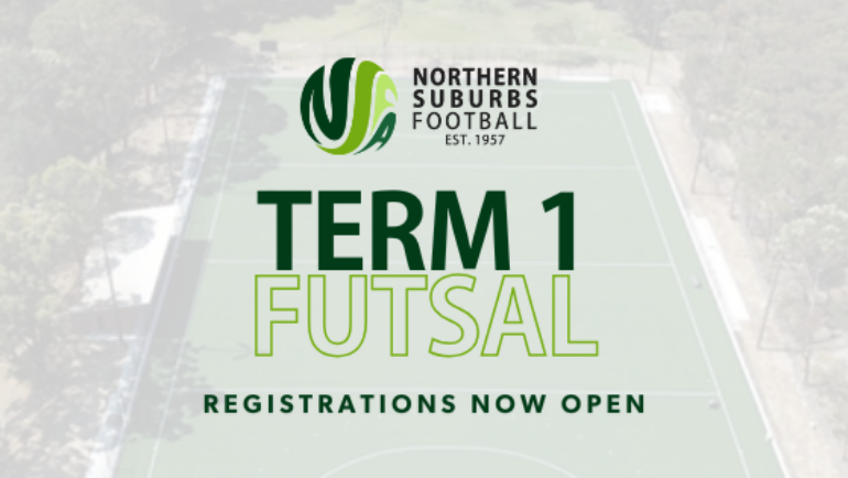 TERM 1 FUTSAL REGISTRATIONS NOW OPEN!